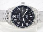 IWC Pilot Spitfire Mark XVI  Automatic Black Dial Steel Watch